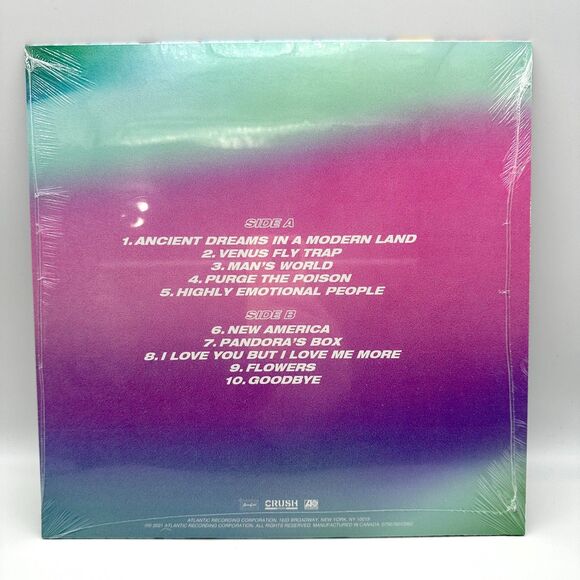 Marina Ancient Dreams in a Modern Land Black Standard Vinyl Record New Sealed - Picture 2 of 3